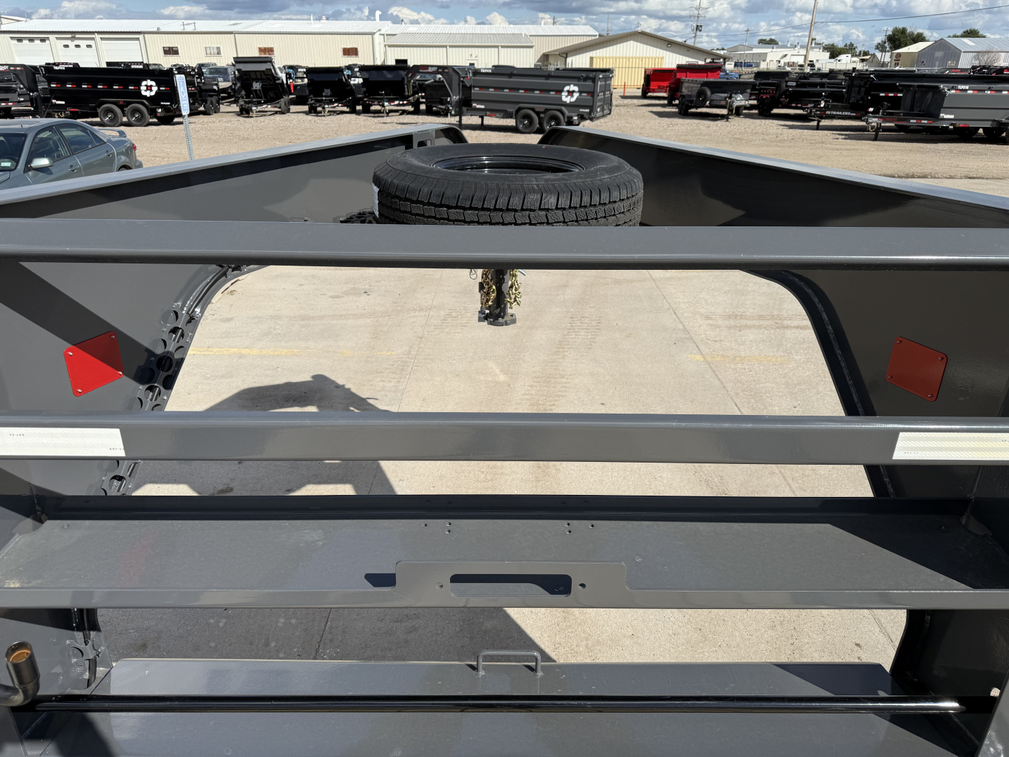 New 2026 Buckshot MFG 24' x 102" Drive-Over Fenders Equipment Trailer