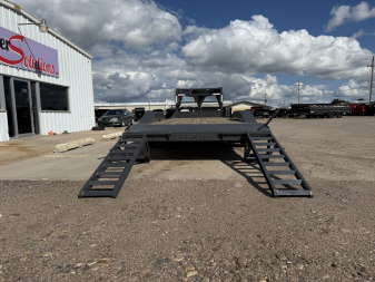 New 2026 Buckshot MFG 24' x 102" Drive-Over Fenders Equipment Trailer