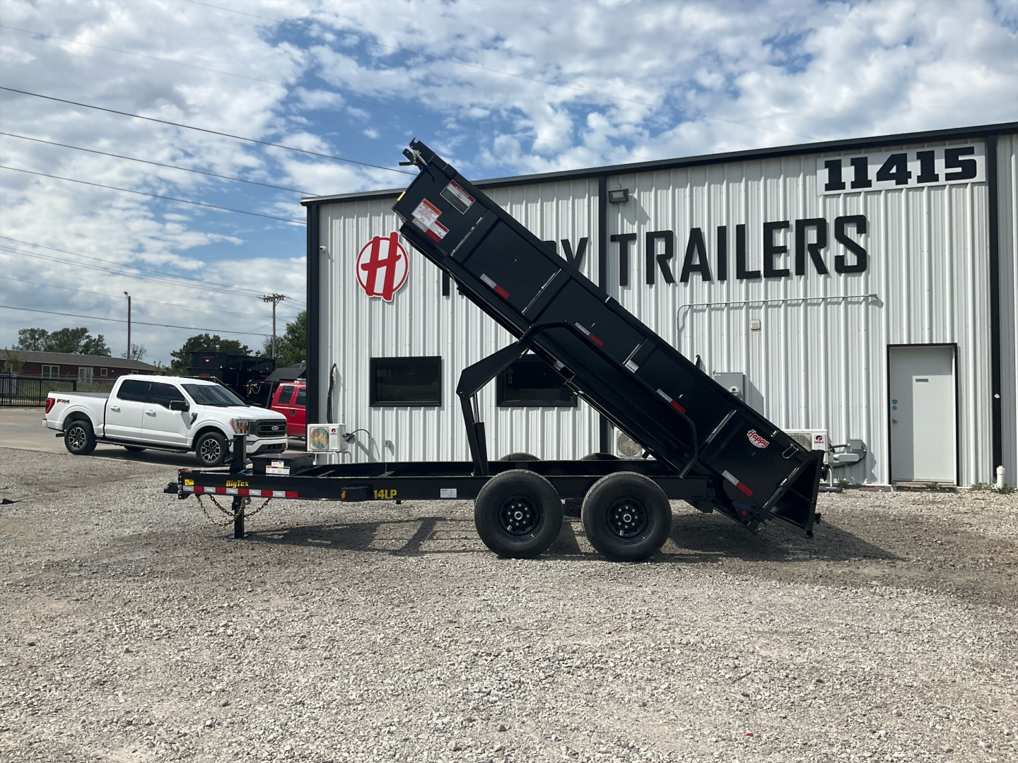 New 2026 Big Tex 83"x14' 14K LP Dump Trailer w/ 24" sides – 14LP