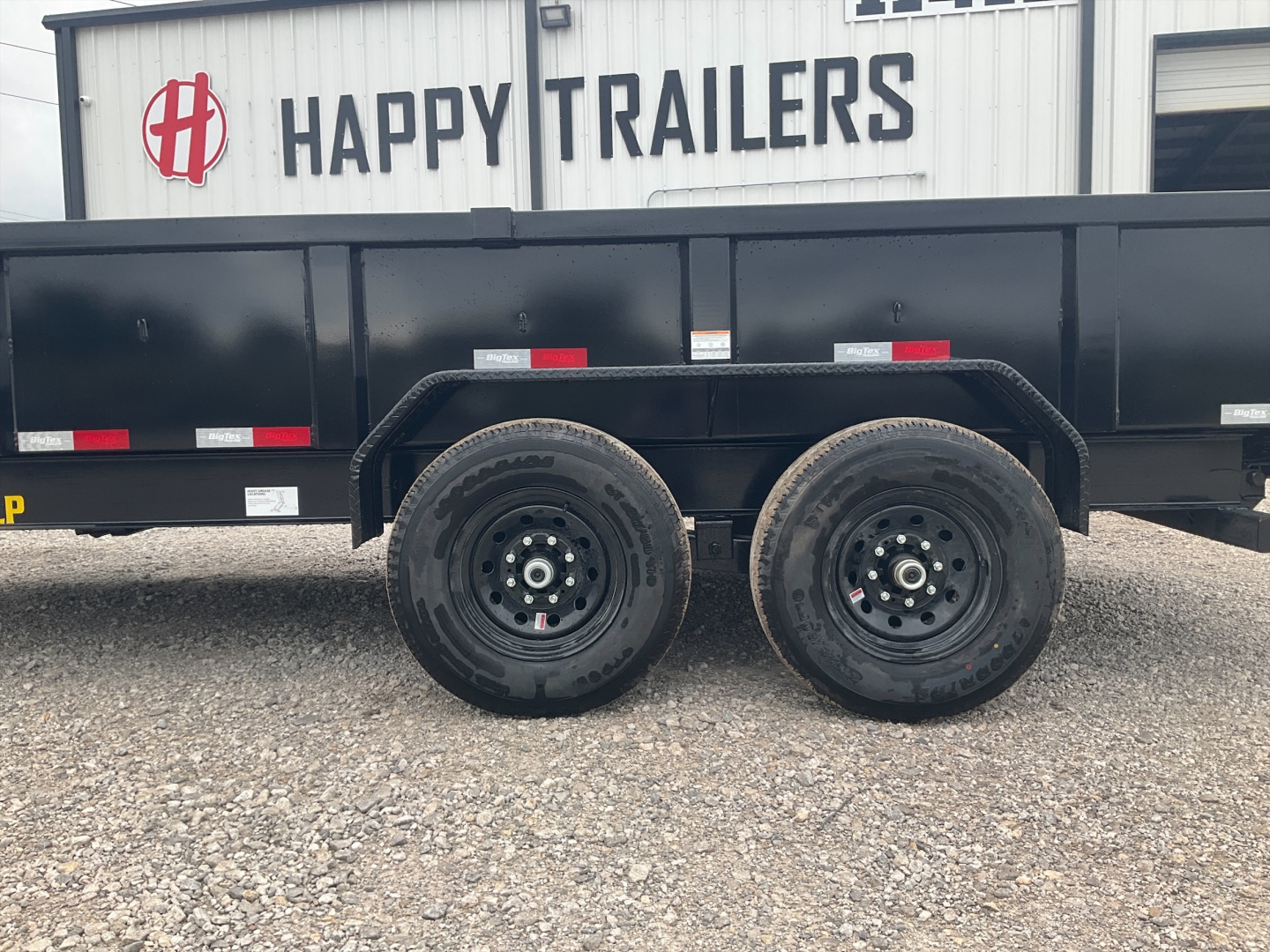 New 2026 Big Tex 83"x16' 14K LP Dump Trailer w/ 24" Sides – 14LP