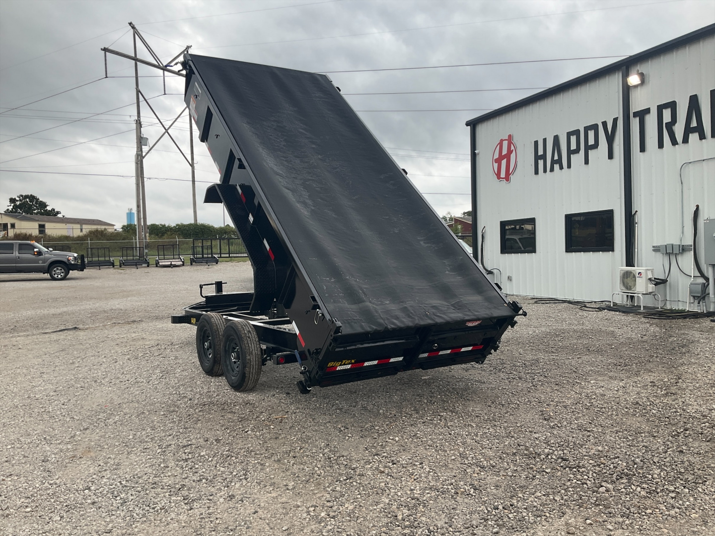 New 2026 Big Tex 83"x16' 14K LP Dump Trailer w/ 24" Sides – 14LP