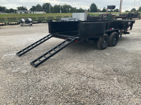 New 2026 Big Tex 83"x16' 14K LP Dump Trailer w/ 24" Sides – 14LP