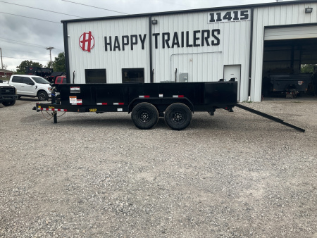 New 2026 Big Tex 83"x16' 14K LP Dump Trailer w/ 24" Sides – 14LP