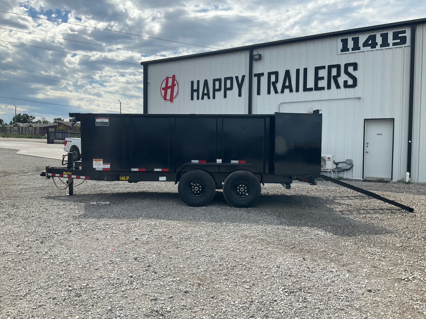 New 2026 Big Tex 83"x16' 14K LP Dump Trailer w/ 48" Sides – 14LP