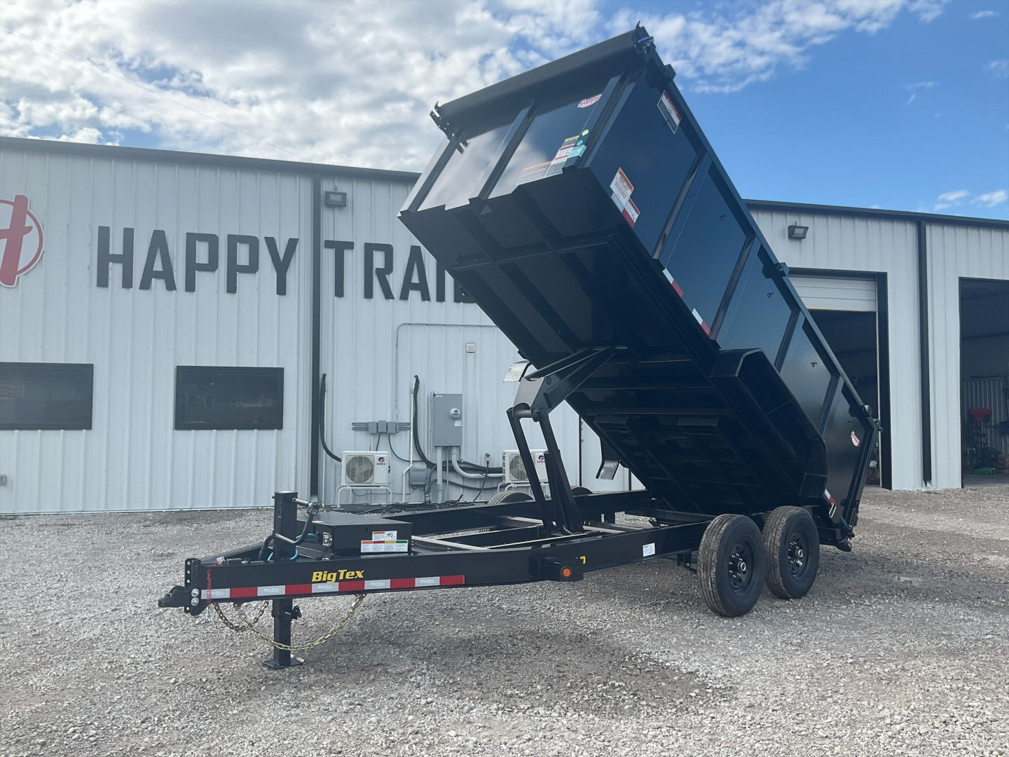 New 2026 Big Tex 83"x16' 14K LP Dump Trailer w/ 48" Sides – 14LP