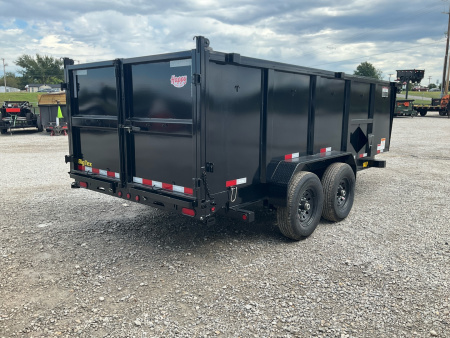 New 2026 Big Tex 83"x16' 14K LP Dump Trailer w/ 48" Sides – 14LP