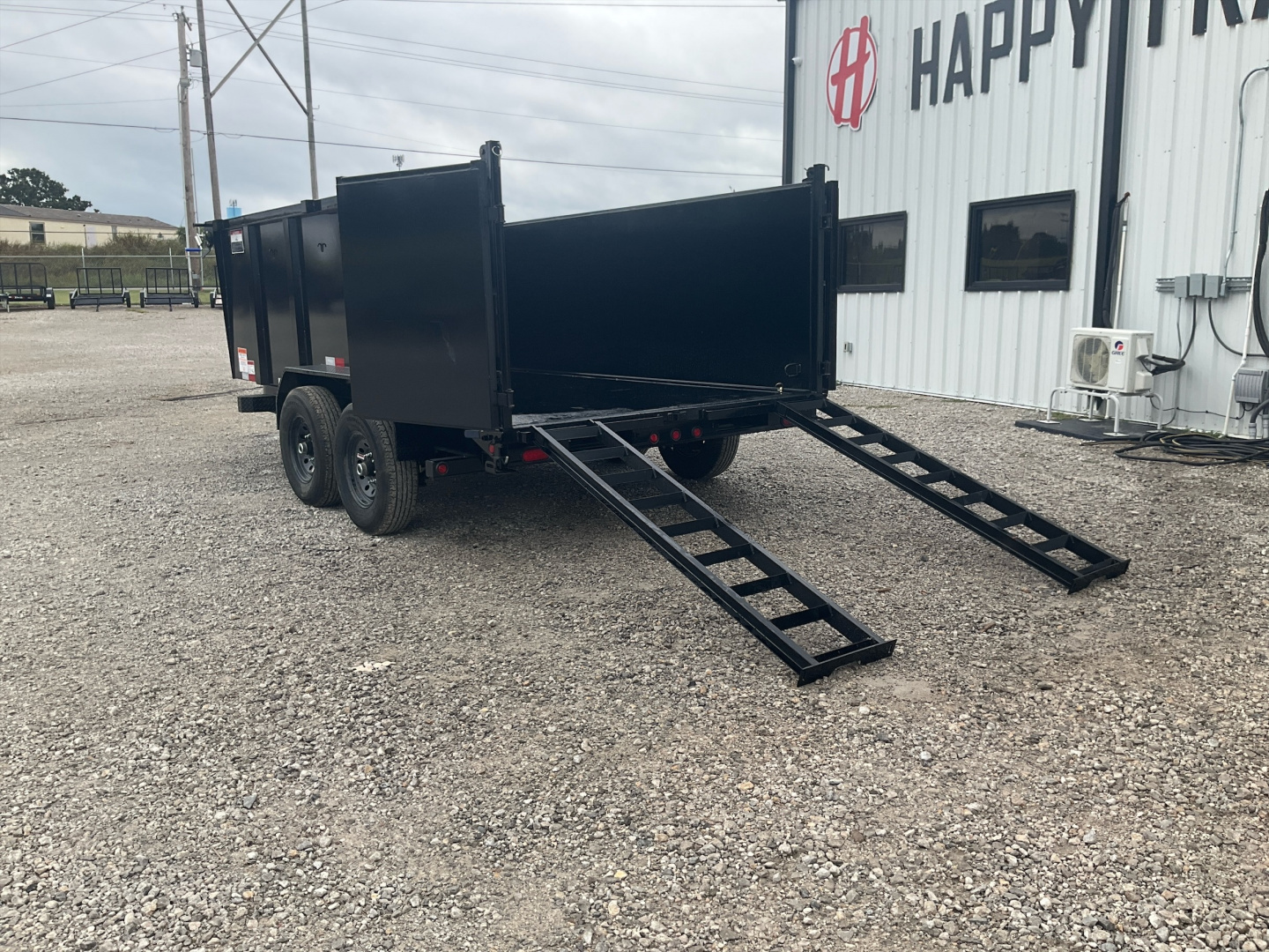 New 2026 Big Tex 83"x14' 14K LP Dump Trailer w/ 48" Sides – 14LP