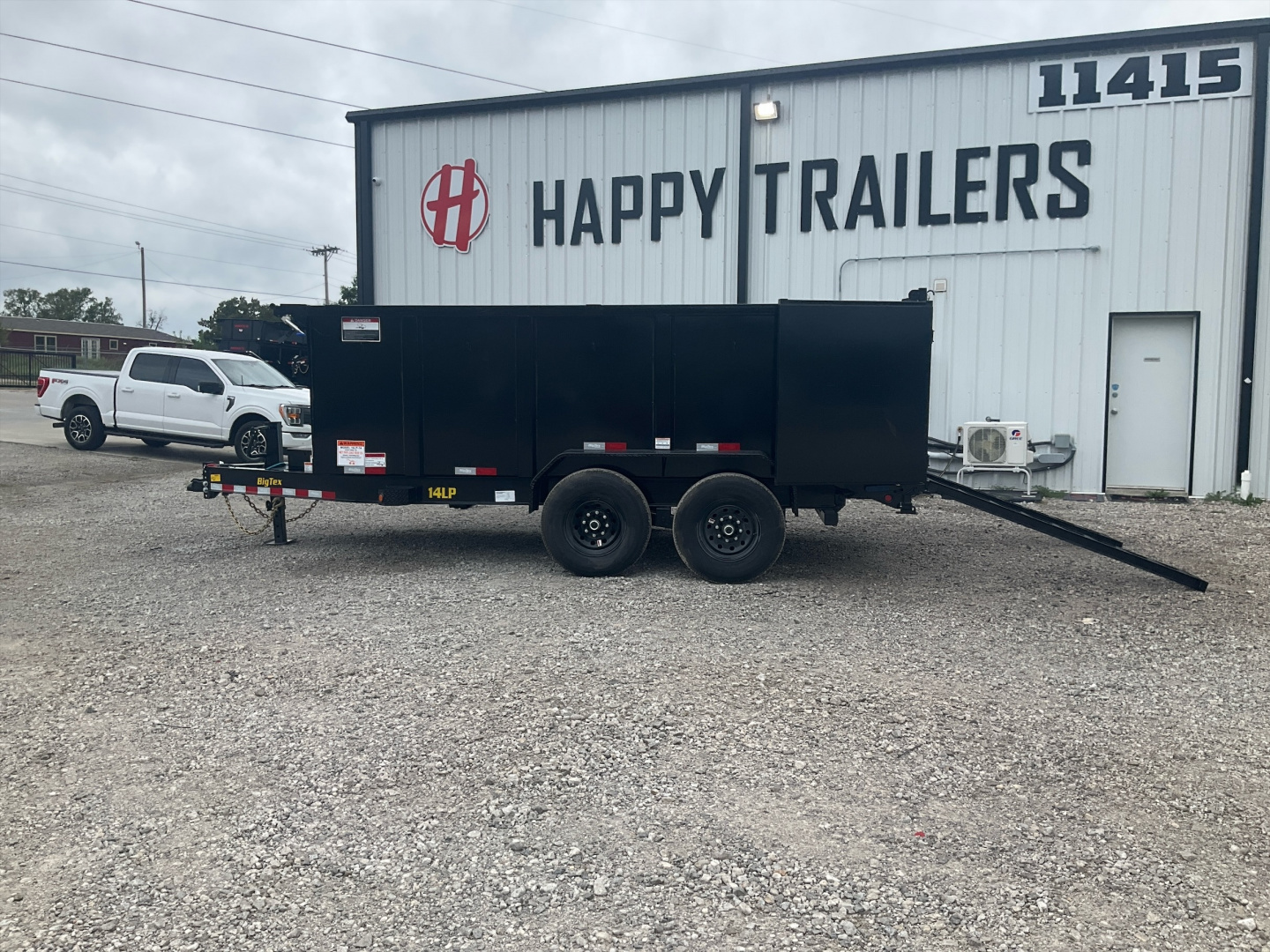 New 2026 Big Tex 83"x14' 14K LP Dump Trailer w/ 48" Sides – 14LP