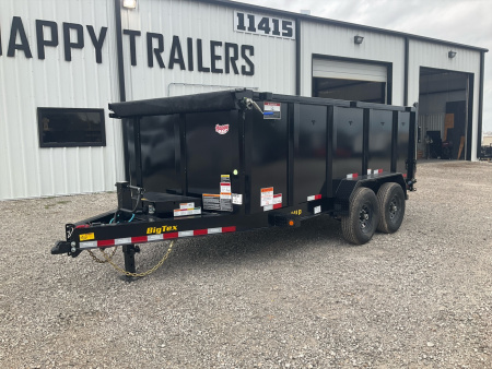 New 2026 Big Tex 83"x14' 14K LP Dump Trailer w/ 48" Sides – 14LP