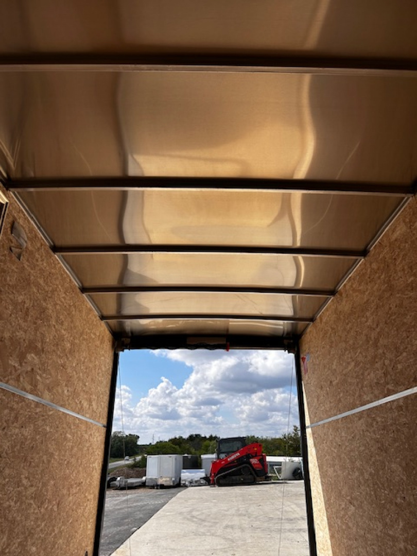New 2025 H&H Trailers 6X12 6'6" INTERIOR RAMP DOOR Cargo / Enclosed Trailer