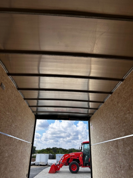New 2025 H&H Trailers 7X16 7' INTERIOR RAMP DOOR Cargo / Enclosed Trailer
