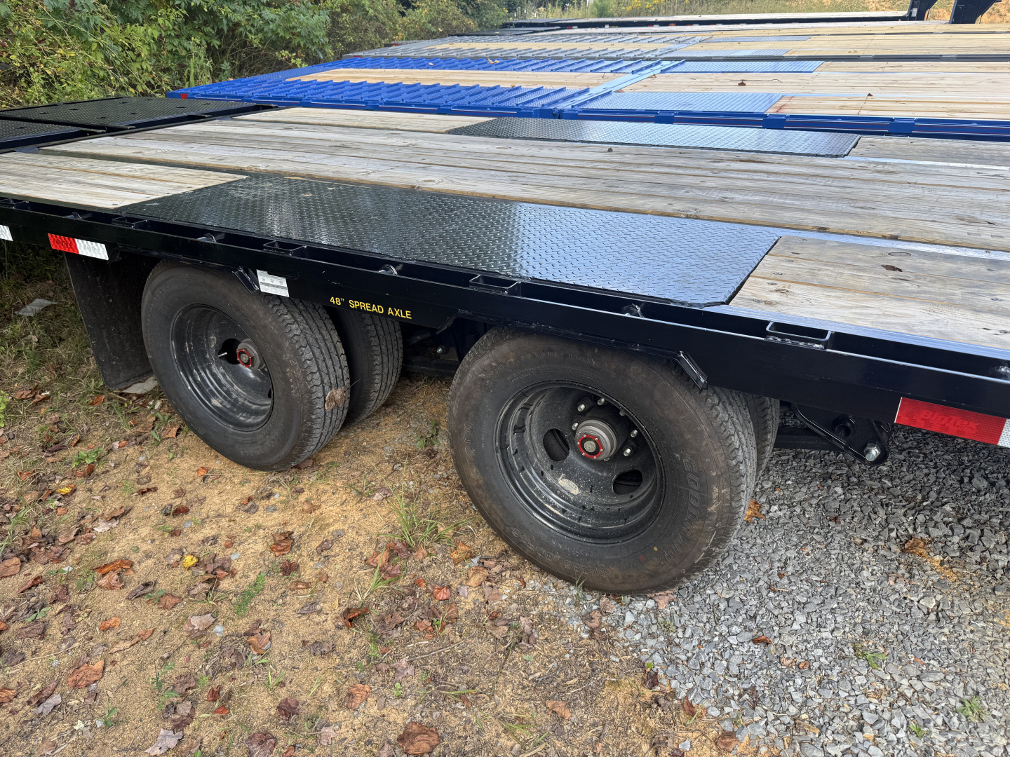 Used 2025 Big Tex 25GN GOOSENECK TRAILER 35+5 MEGA RAMPS HYDRO DISC BRAKES