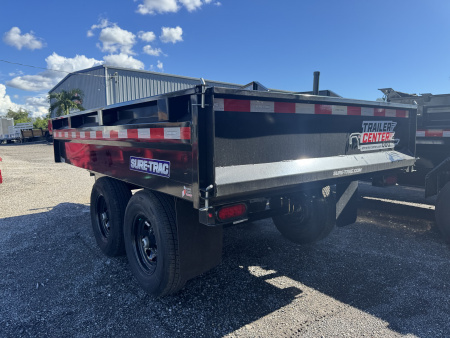 New 2026 Sure-Trac 6X10 TANDEM AXLE 10000 LB GVWR DECKOVER Dump Trailer
