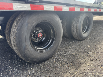 New 2025 Sure-Trac 8.5X30(25+5) TANDEM AXLE 22500 LB GVWR DECKOVER GOOSENECK TRAILER WITH DUAL 12K JACKS, MEGA RAMPS