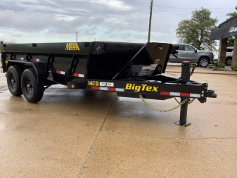 New 2026 Big Tex Trailers 14TD 83X14 (15.4K) Telescopic Dump Trailer