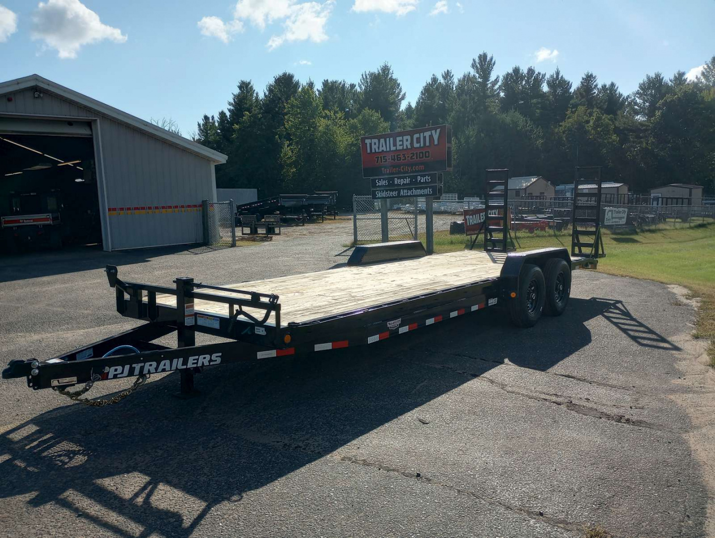 New 2026 PJ Trailers 83" x 24' CC Equipment Trailer