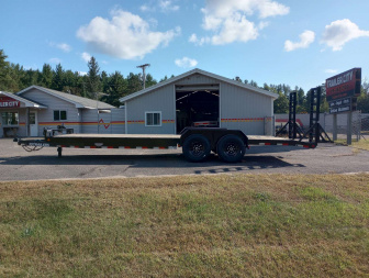 New 2026 PJ Trailers 83" x 24' CC Equipment Trailer