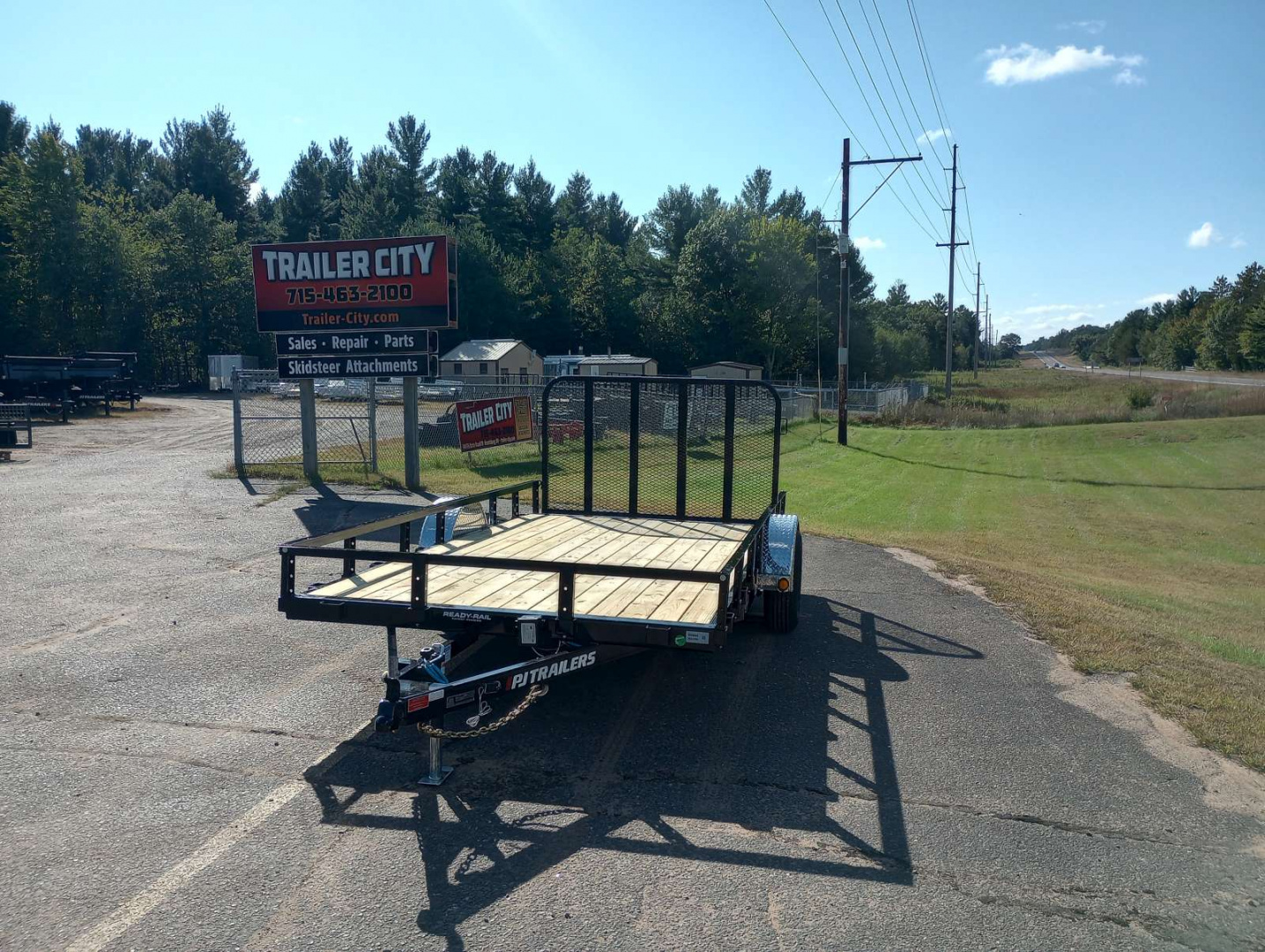 New 2026 PJ Trailers U8 14'x83" Utility Trailer