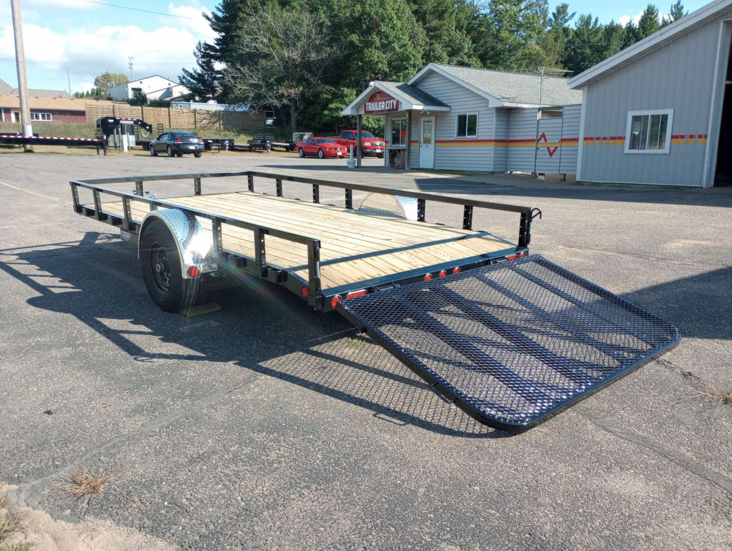 New 2026 PJ Trailers U8 14'x83" Utility Trailer
