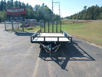 New 2026 PJ Trailers U8 14'x83" Utility Trailer