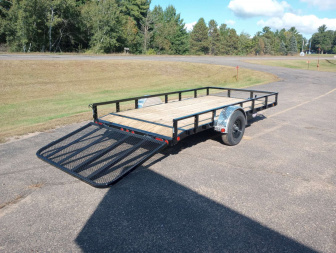 New 2026 PJ Trailers U8 14'x83" Utility Trailer