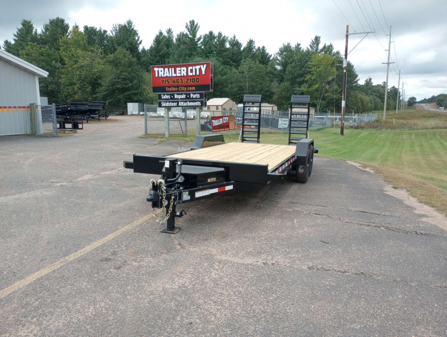 New 2026 Midsota ET 20'x82" Equipment Trailer