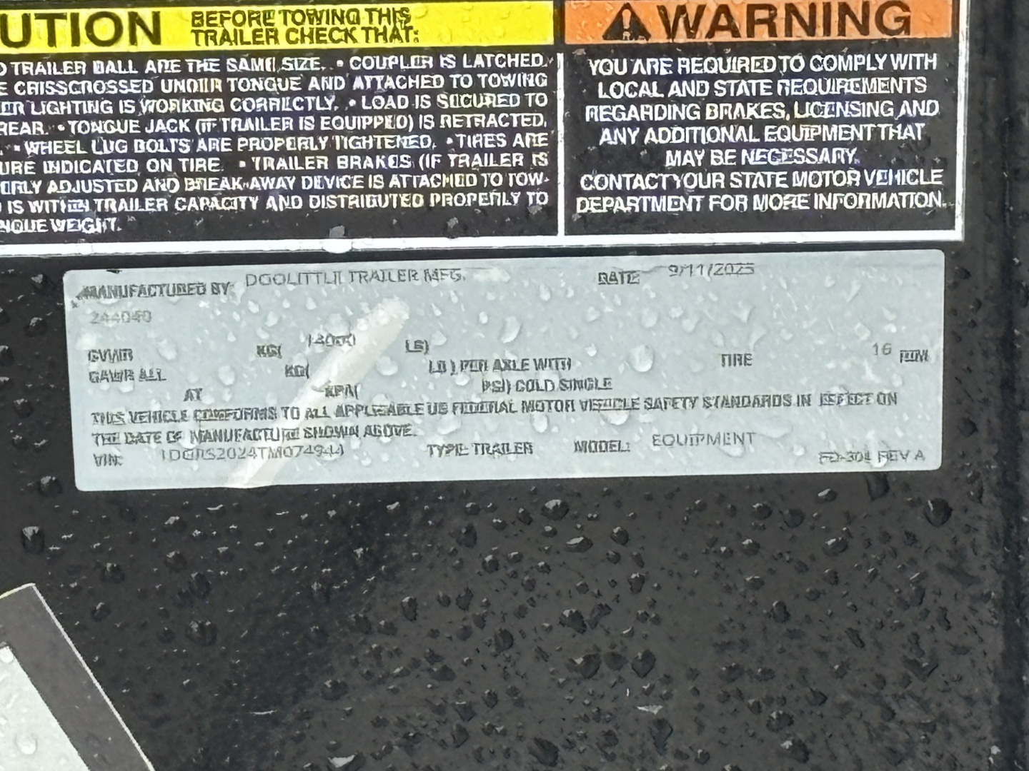 New 2026 Doolittle Trailers 82" X 20' Equipment Trailer W/ Mammoth Box - 14000# GVWR