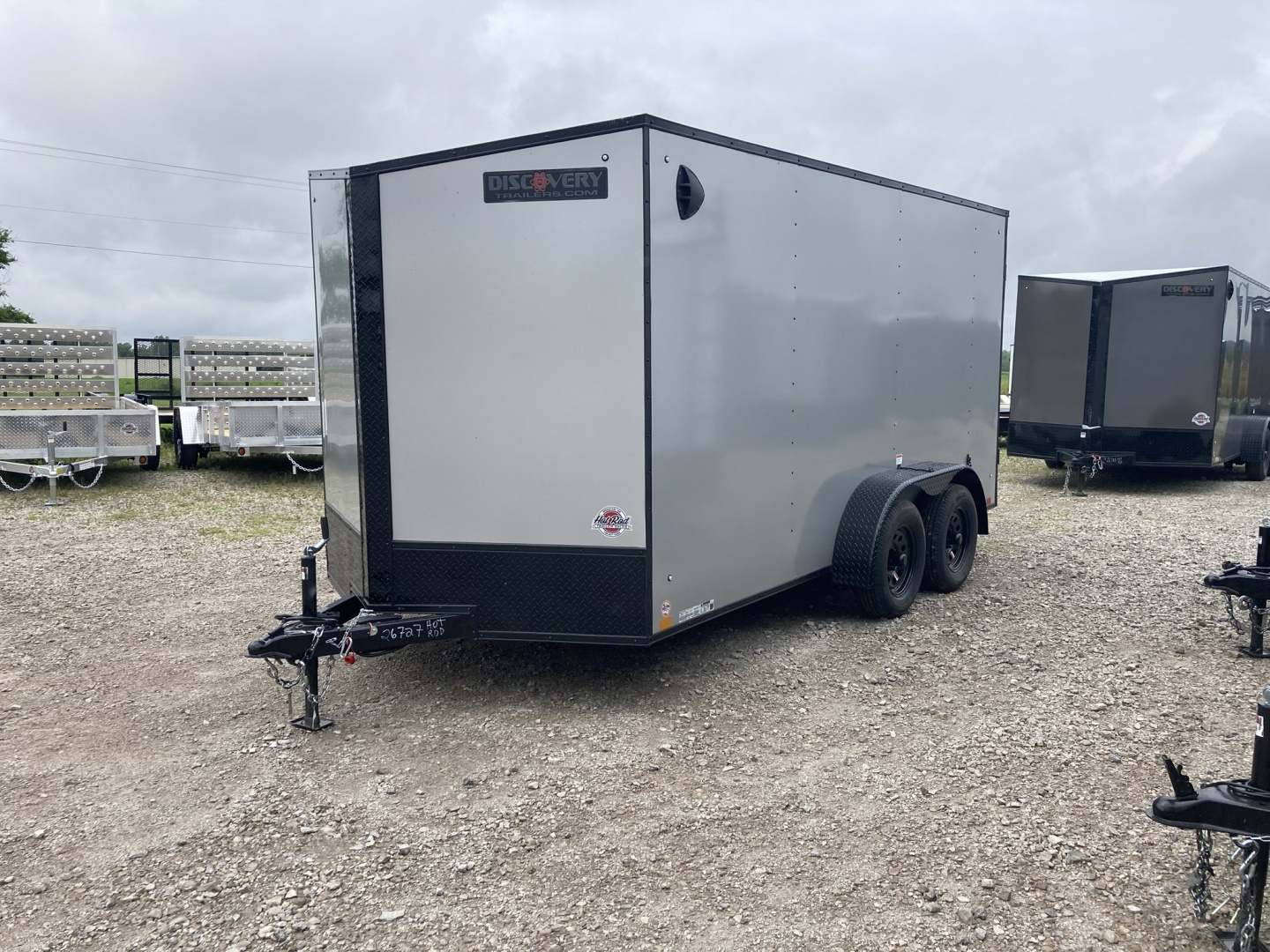 New 2026 Discovery 7x14' Cargo Trailer - Rear Double Doors