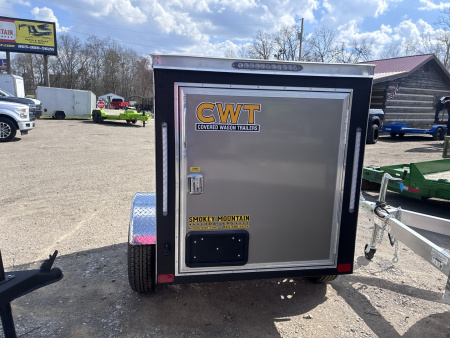 New 2025 Covered Wagon Trailers 4X6 SA Cargo / Enclosed Trailer