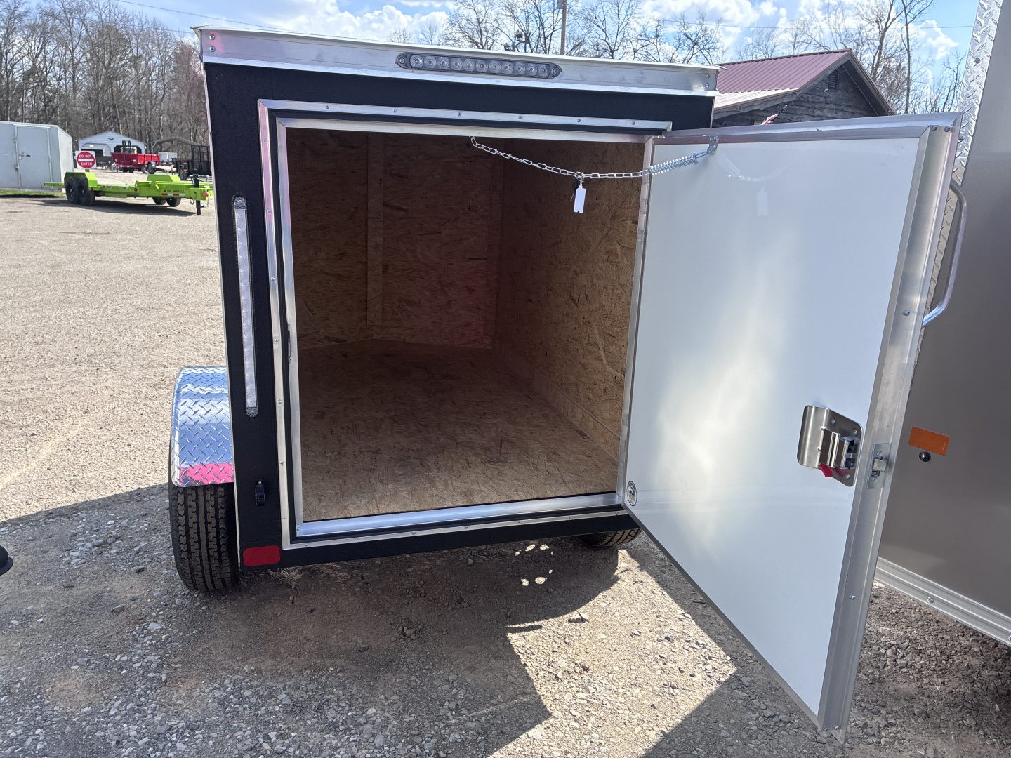 New 2026 Covered Wagon Trailers 4X6 SA Cargo / Enclosed Trailer