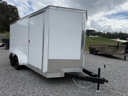 New 2026 Covered Wagon Trailers 7x16 TA 7' POLY Cargo / Enclosed Trailer