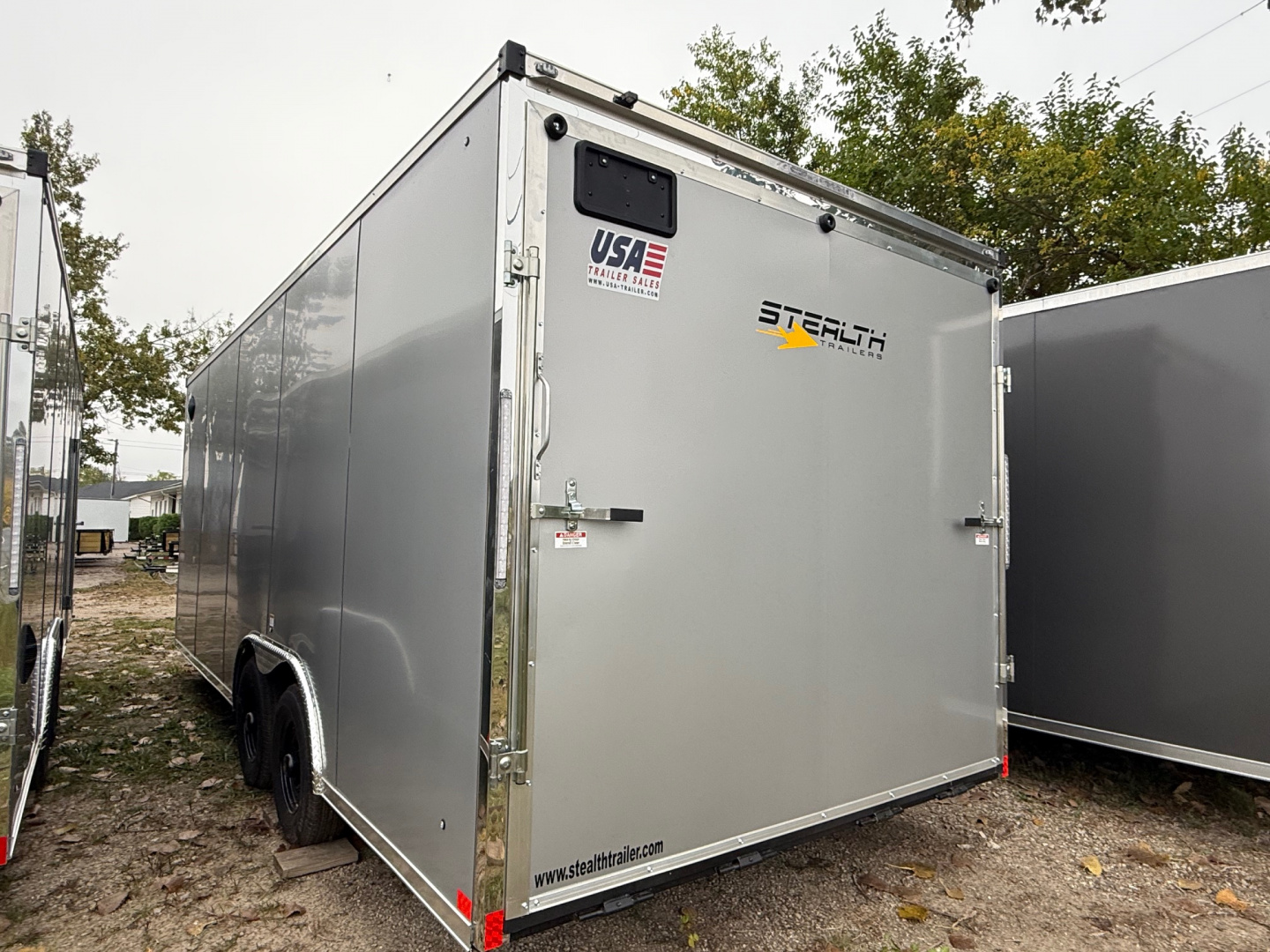 New 2026 Stealth Titan 8.5 x 20 Enclosed Car Hauler with Ramp 10K GVW with 7ft interior and Screwless Exterior