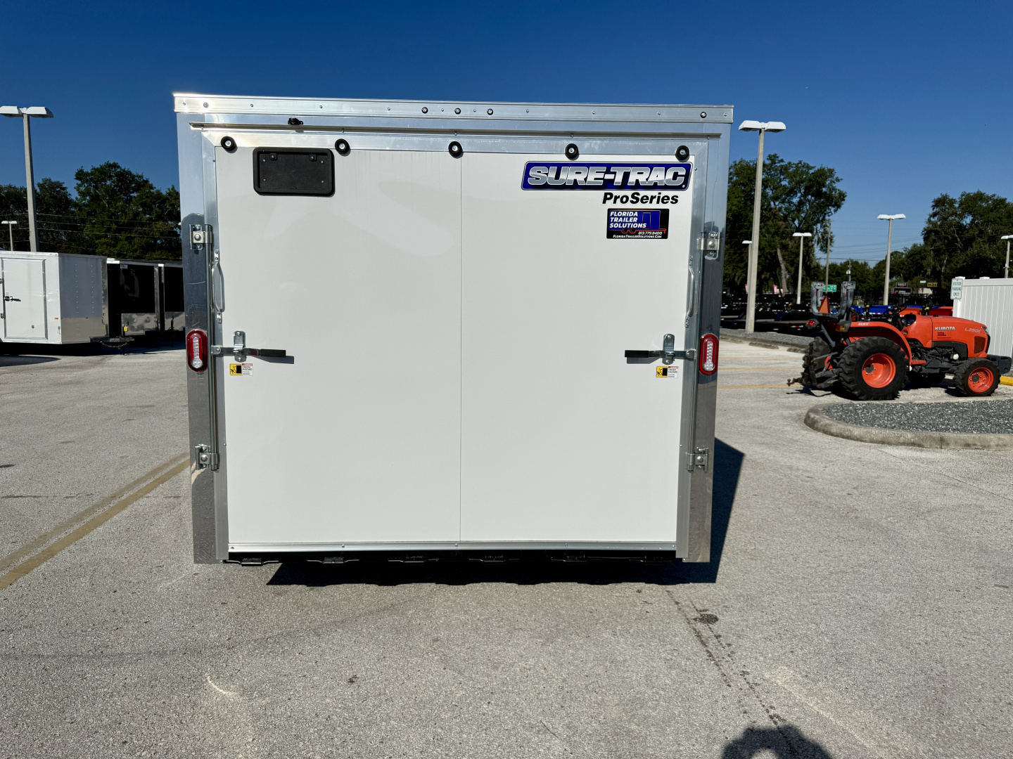 New 2025 Sure-Trac 8.5x16 Rear Ramp Door 7K Cargo / Enclosed Trailer
