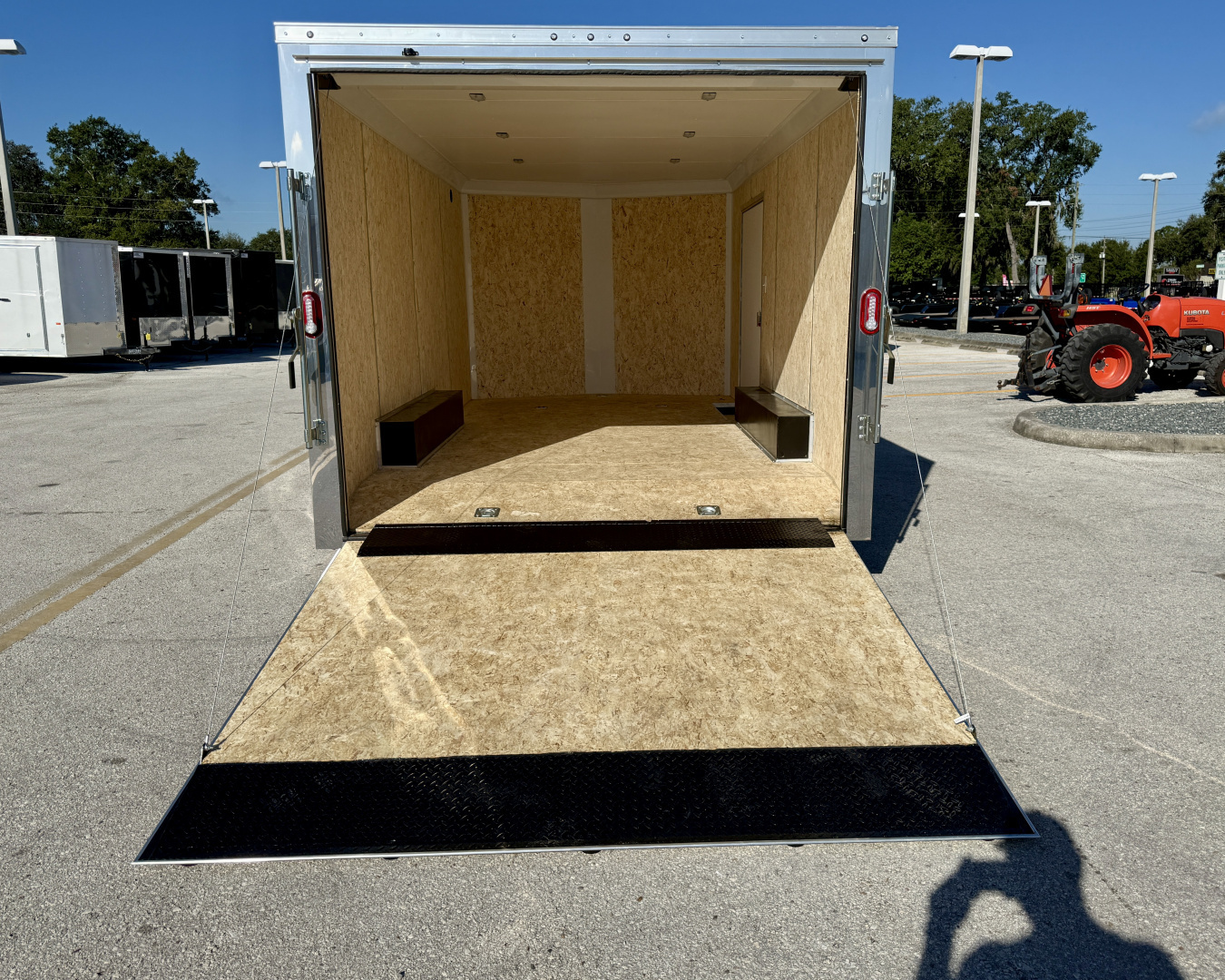 New 2025 Sure-Trac 8.5x16 Rear Ramp Door 7K Cargo / Enclosed Trailer