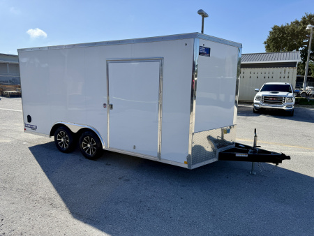 New 2025 Sure-Trac 8.5x16 Rear Ramp Door 7K Cargo / Enclosed Trailer