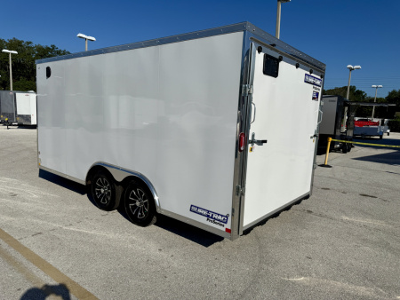 New 2025 Sure-Trac 8.5x16 Rear Ramp Door 7K Cargo / Enclosed Trailer