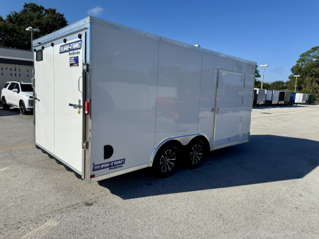 New 2025 Sure-Trac 8.5x16 Rear Ramp Door 7K Cargo / Enclosed Trailer