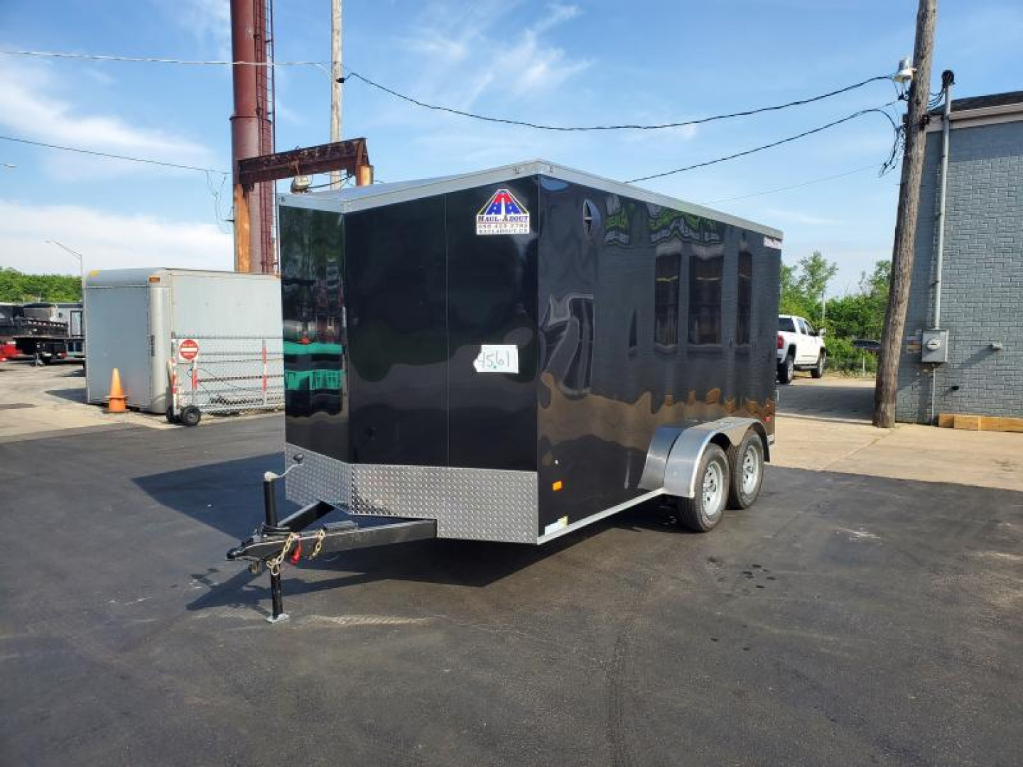 New 7X14 ENCLOSED CARGO TRAILER