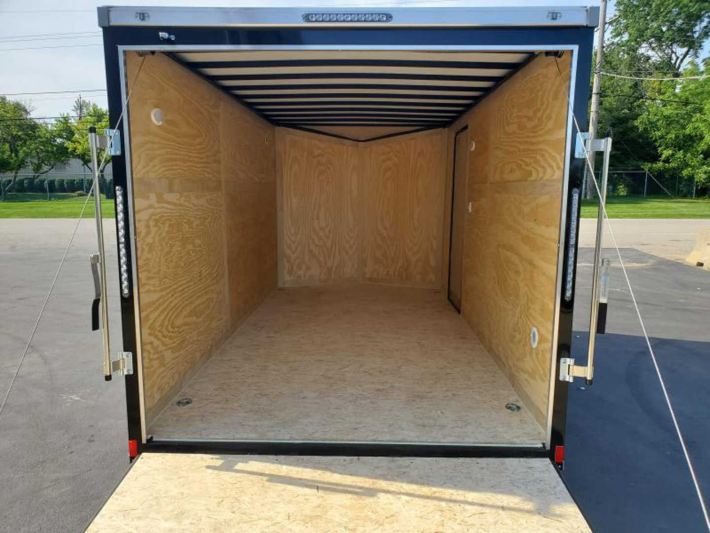 New 7X14 ENCLOSED CARGO TRAILER
