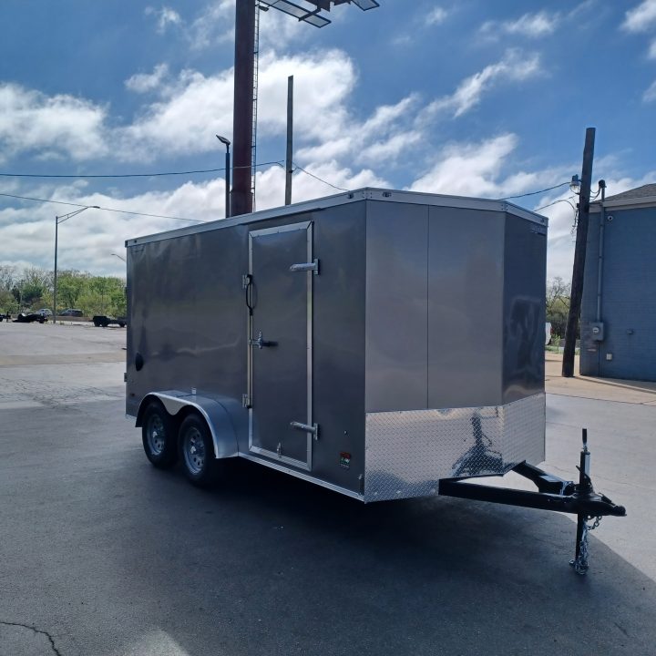 New 7X14 ENCLOSED CARGO TRAILER