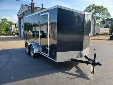 New 7X14 ENCLOSED CARGO TRAILER