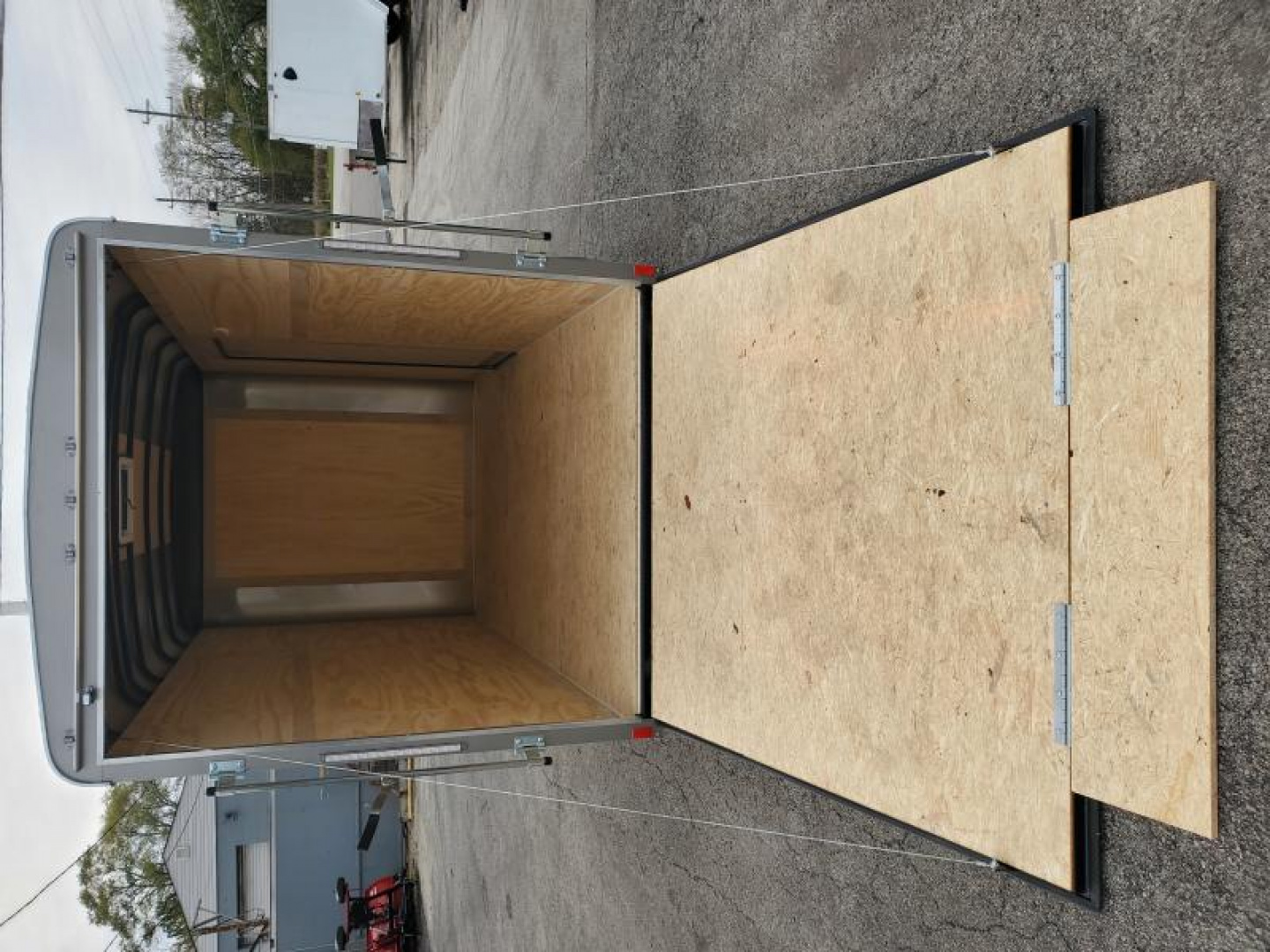 New 6X10 ENCLOSED CARGO TRAILER