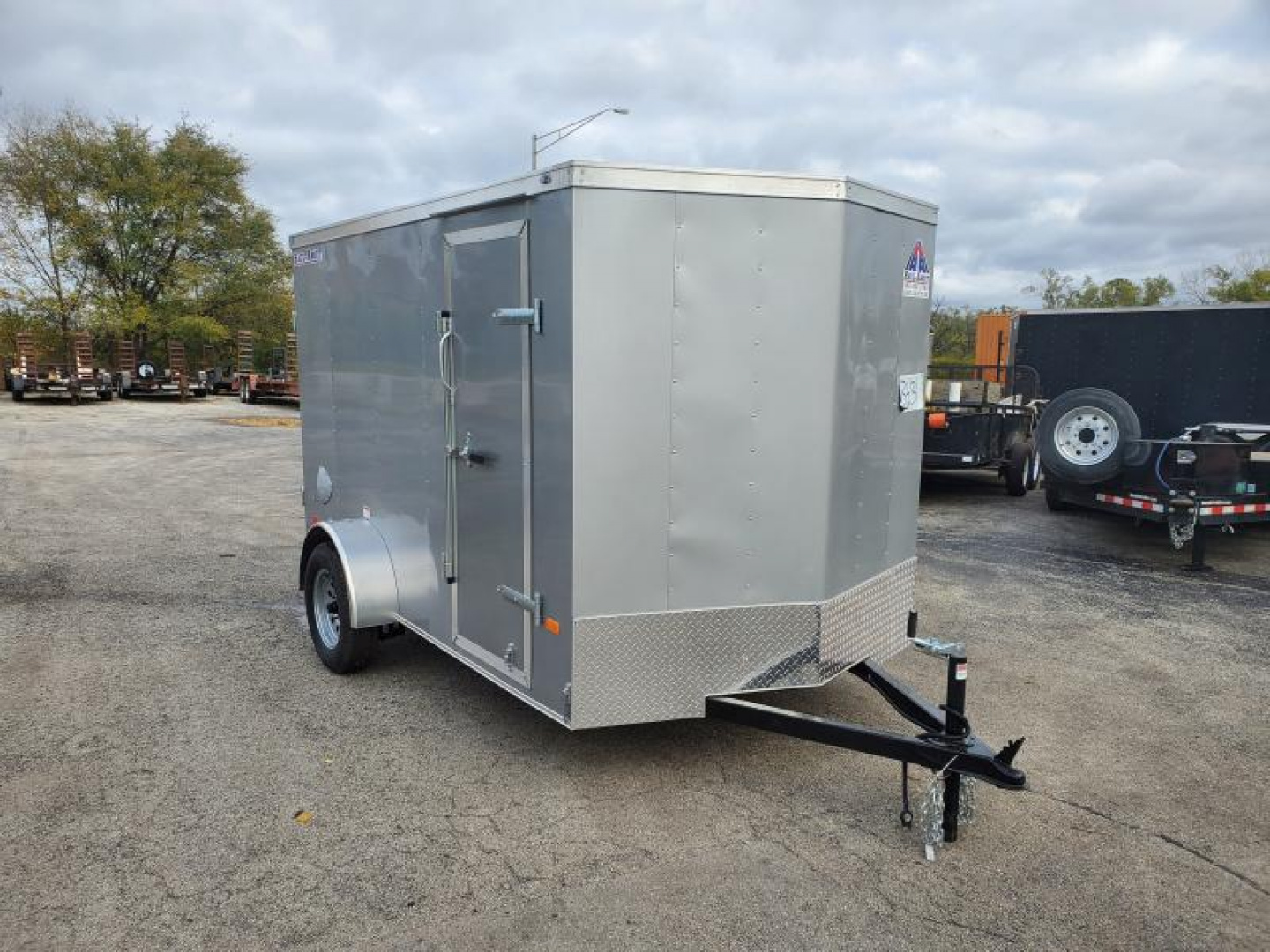 New 6X10 ENCLOSED CARGO TRAILER