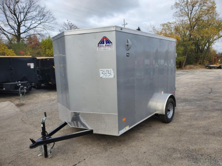 New 6X10 ENCLOSED CARGO TRAILER