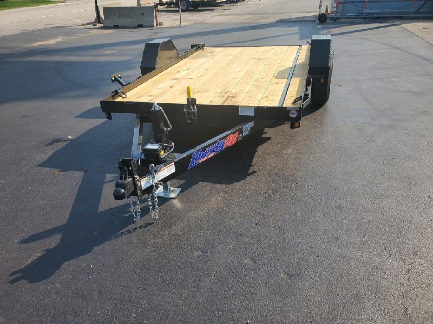 New 79"x12' TILT TRAILER WITH 7K AXLE