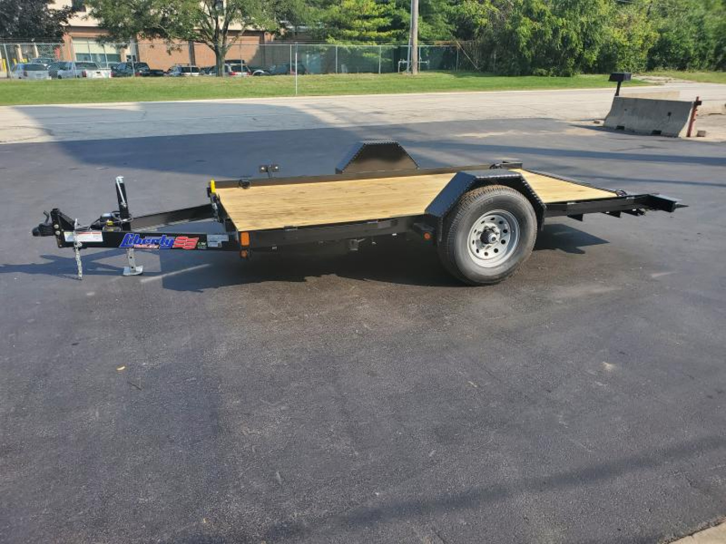 New 79"x12' TILT TRAILER WITH 7K AXLE