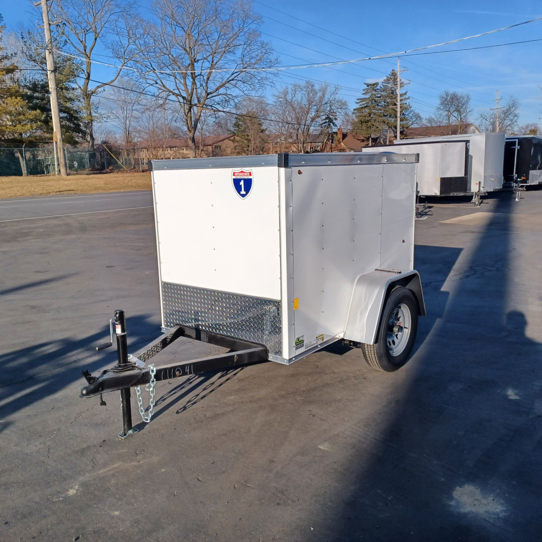 New 4X6 ENCLOSED CARGO TRAILER