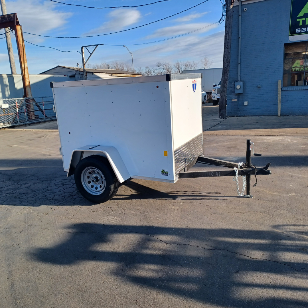 New 4X6 ENCLOSED CARGO TRAILER