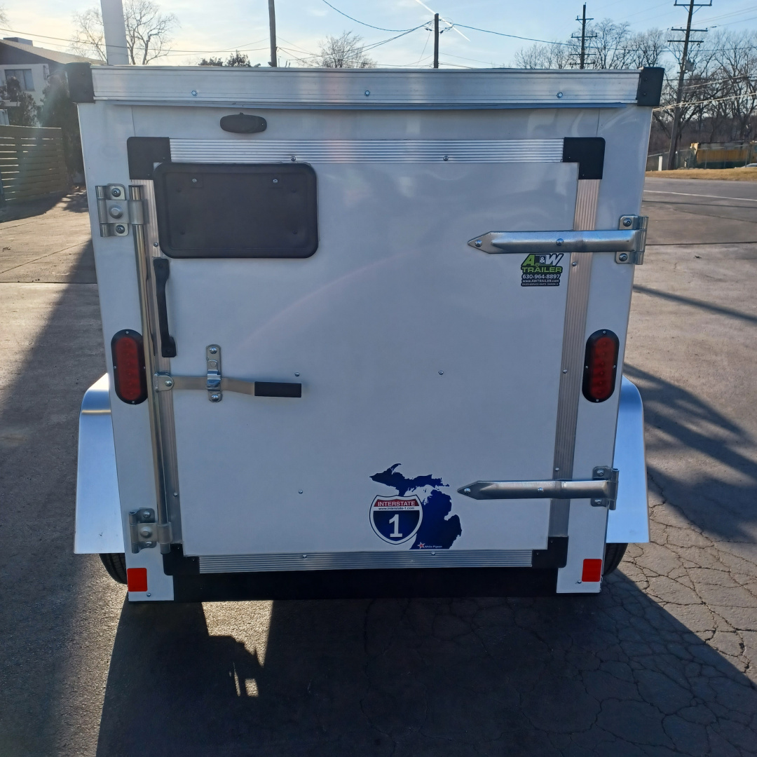 New 4X6 ENCLOSED CARGO TRAILER
