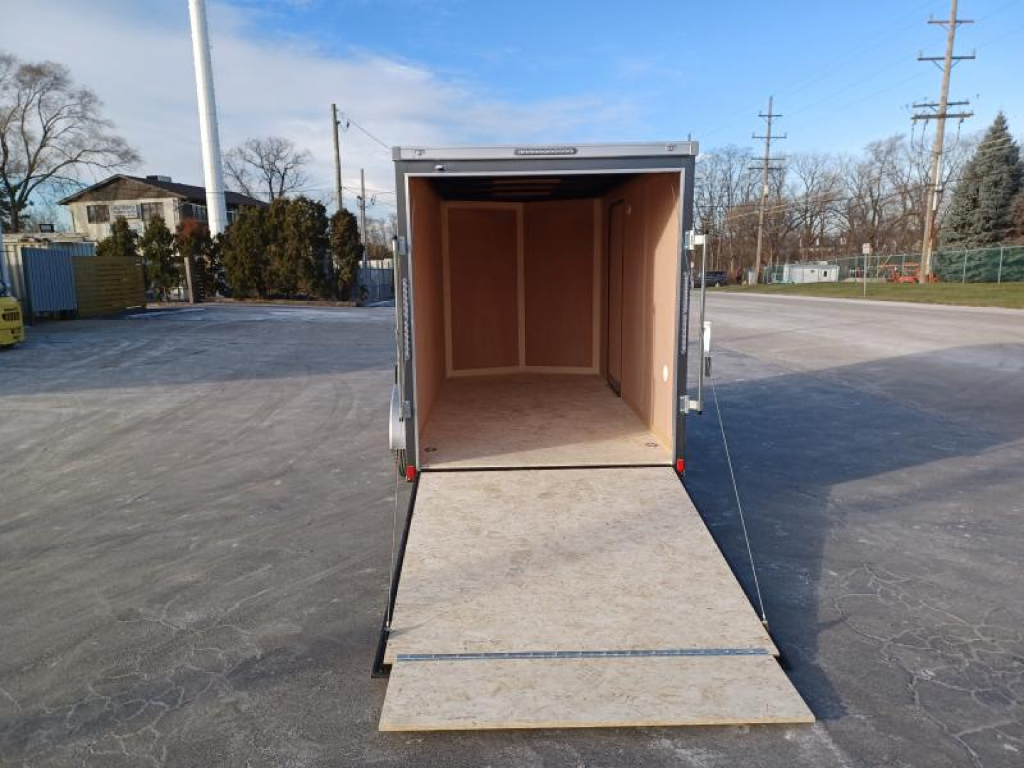 New 6X12 ENCLOSED CARGO TRAILER